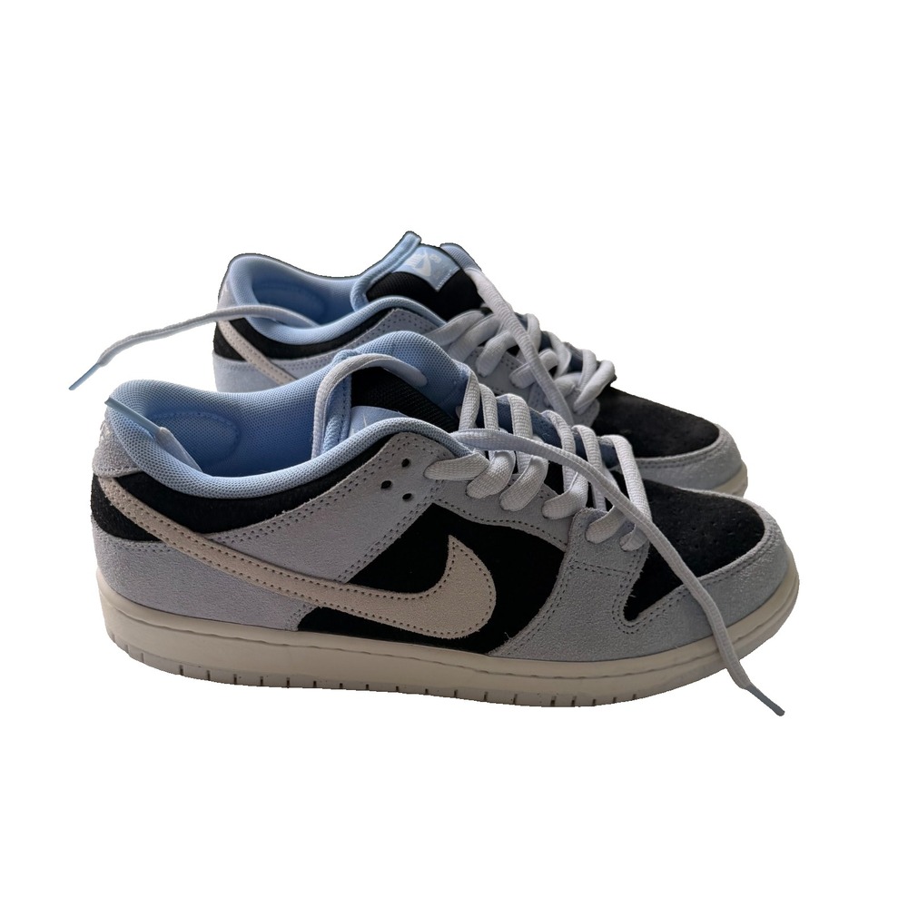 Nike Sb Dunk Low Black Aluminum - HF3063-400  Mens 9 Ship Now Center Swoosh RARE